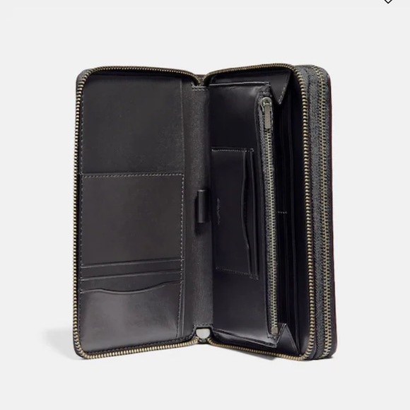 COACH Double Zip Travel Organizer F87104 - Picture 2 of 9